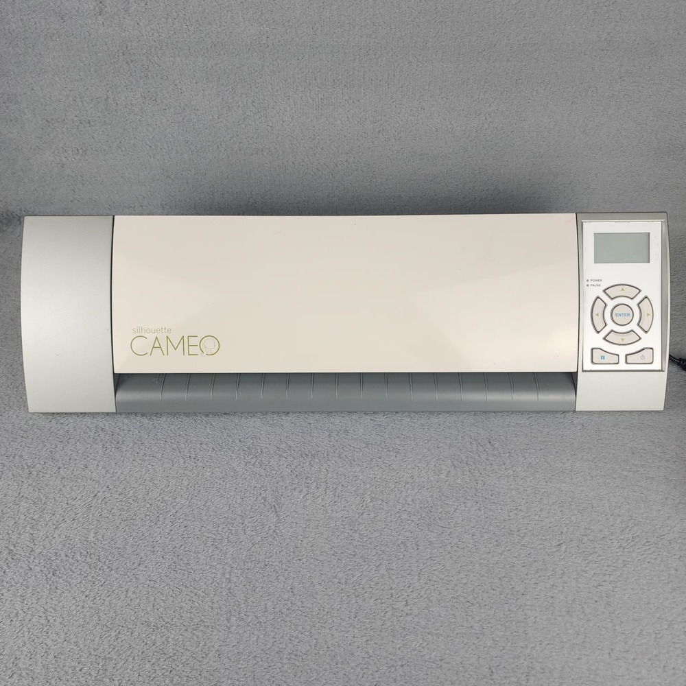 Silhouette Cameo 1 Electronic Cutting Machine Vinyl Cutter w Blade Tested